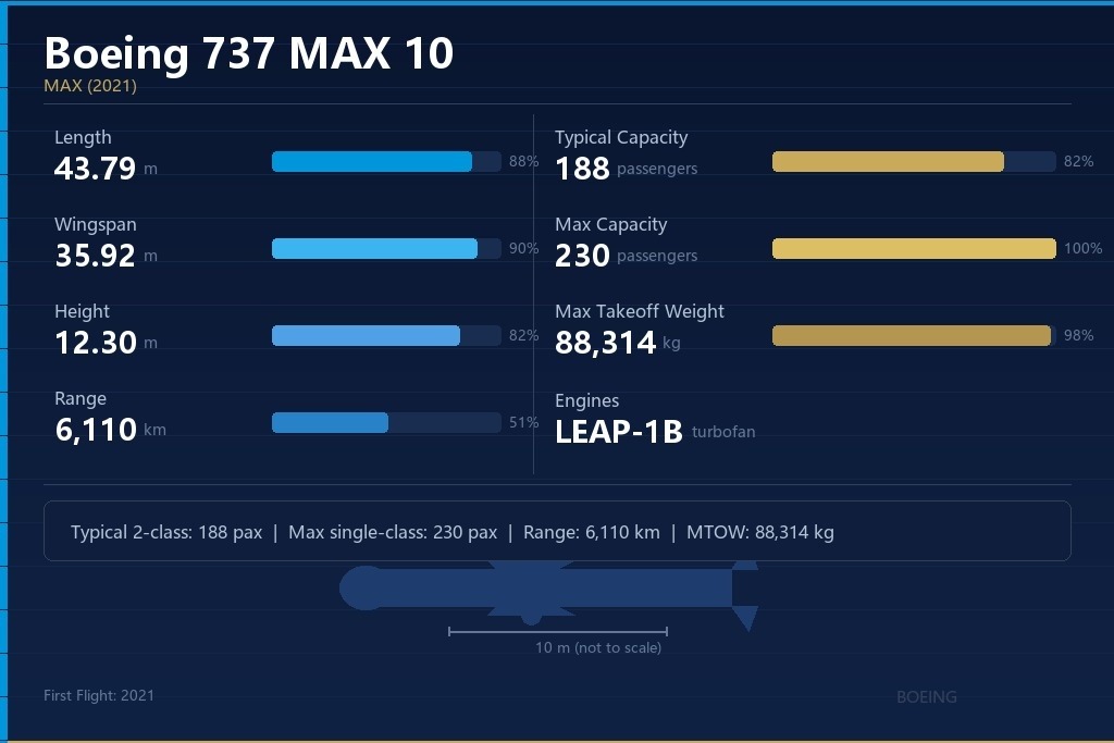 波音737 MAX 10 二手飞机出售 | 航铁集团